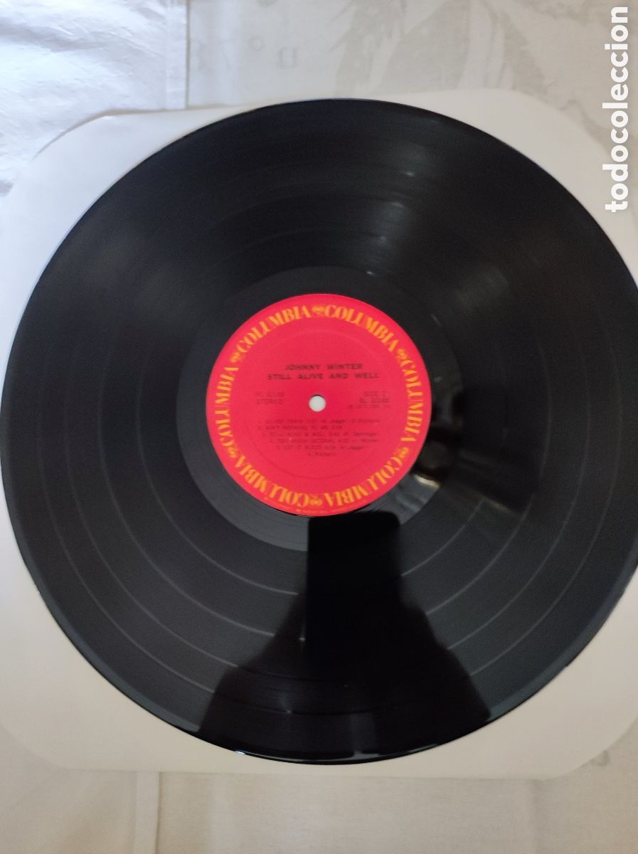 Discos de vinilo: JOHNNY WINTER - STILL ALIVE AND WELL - Foto 4