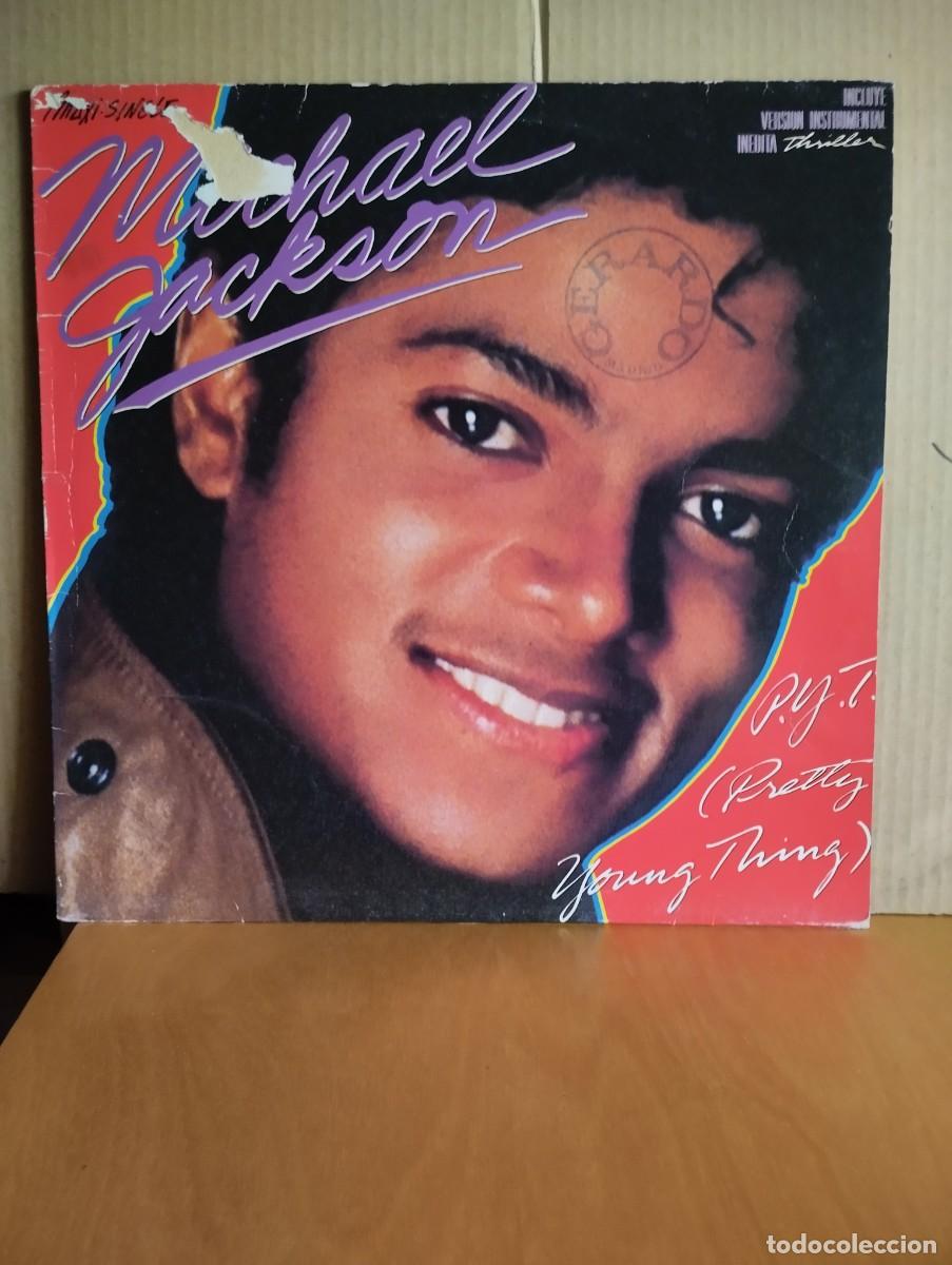 Discos de vinilo: MICHAEL JACKSON ---- P.Y.T. - MAXI- SINGLE - Foto 1