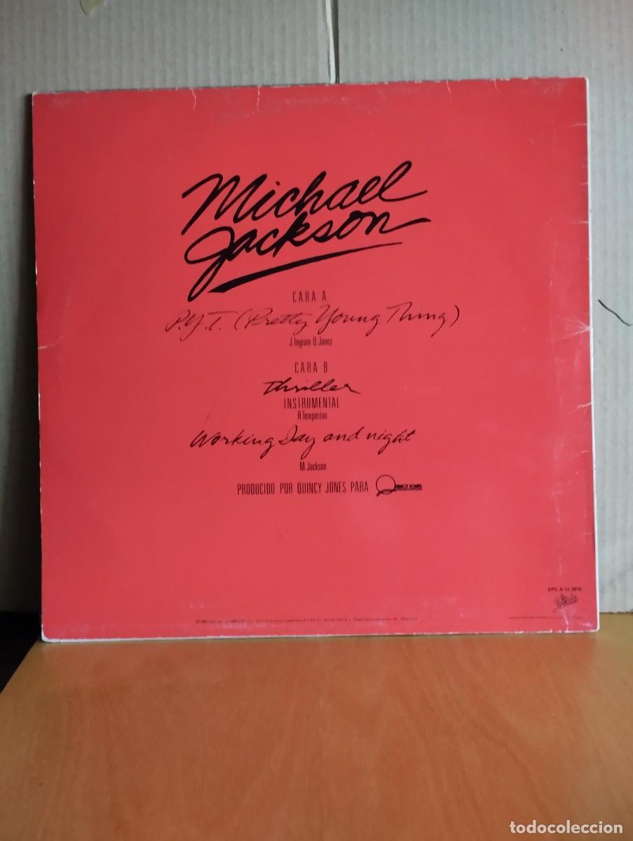 Discos de vinilo: MICHAEL JACKSON ---- P.Y.T. - MAXI- SINGLE - Foto 2