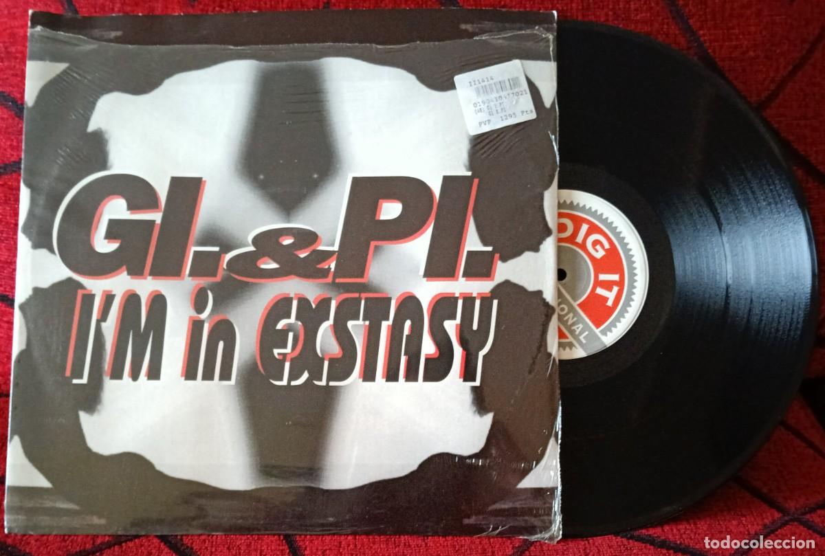 Discos de vinilo: GI & PI ** Im In Exstasy ** MAXI SINGLE VINILO 1994 - Foto 1