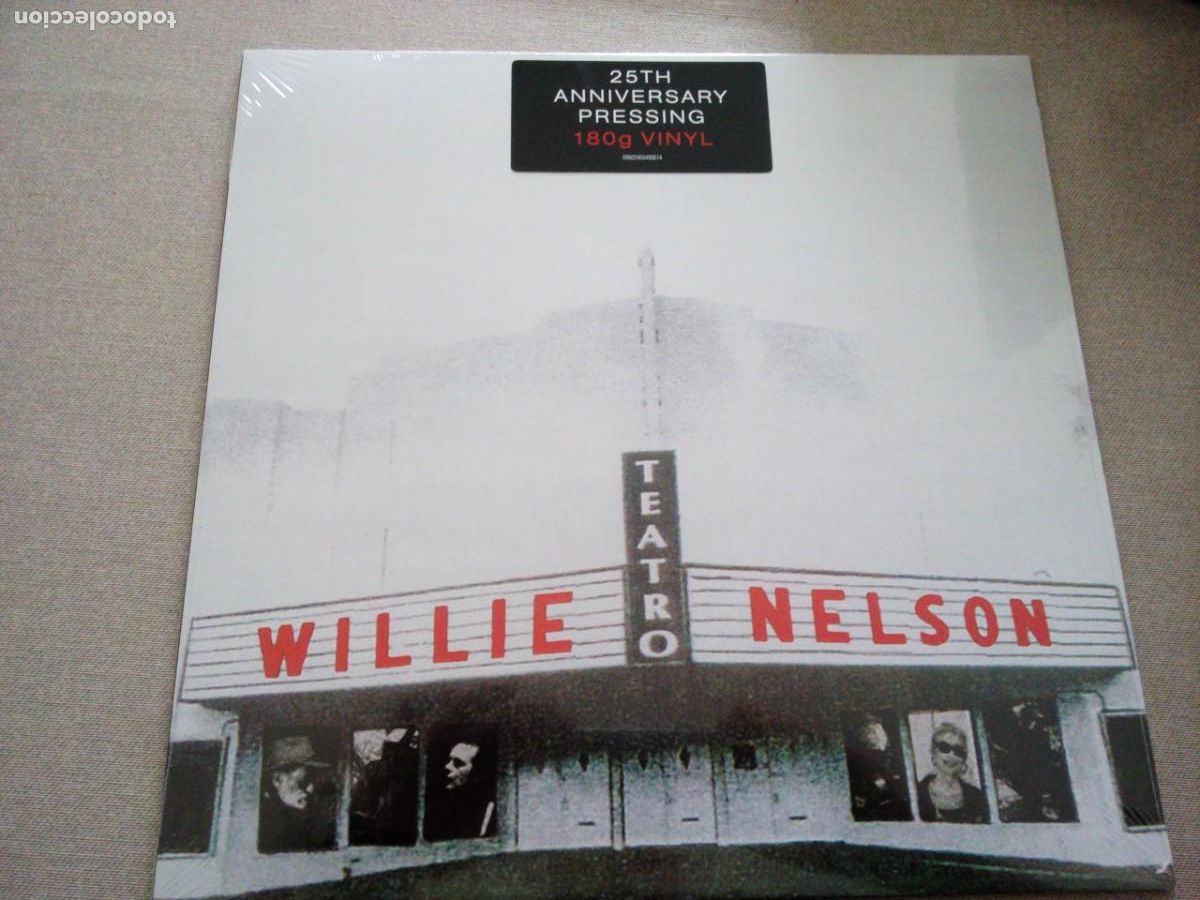 Discos de vinilo: WILLIE NELSON TEATRO LP 180G &iexcl;&iexcl;PRECINTADO&iexcl;&iexcl; - Foto 1