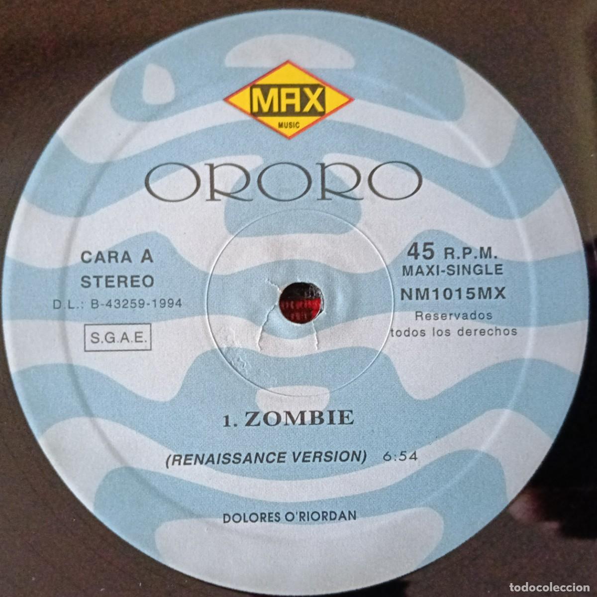 Discos de vinilo: ORORO ** Zombie ** MAXI SINGLE VINILO 1994 - Foto 3