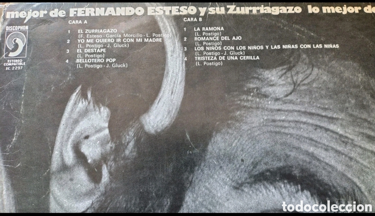 Discos de vinilo: Fernando Esteso: El Zurriagazo - Foto 2