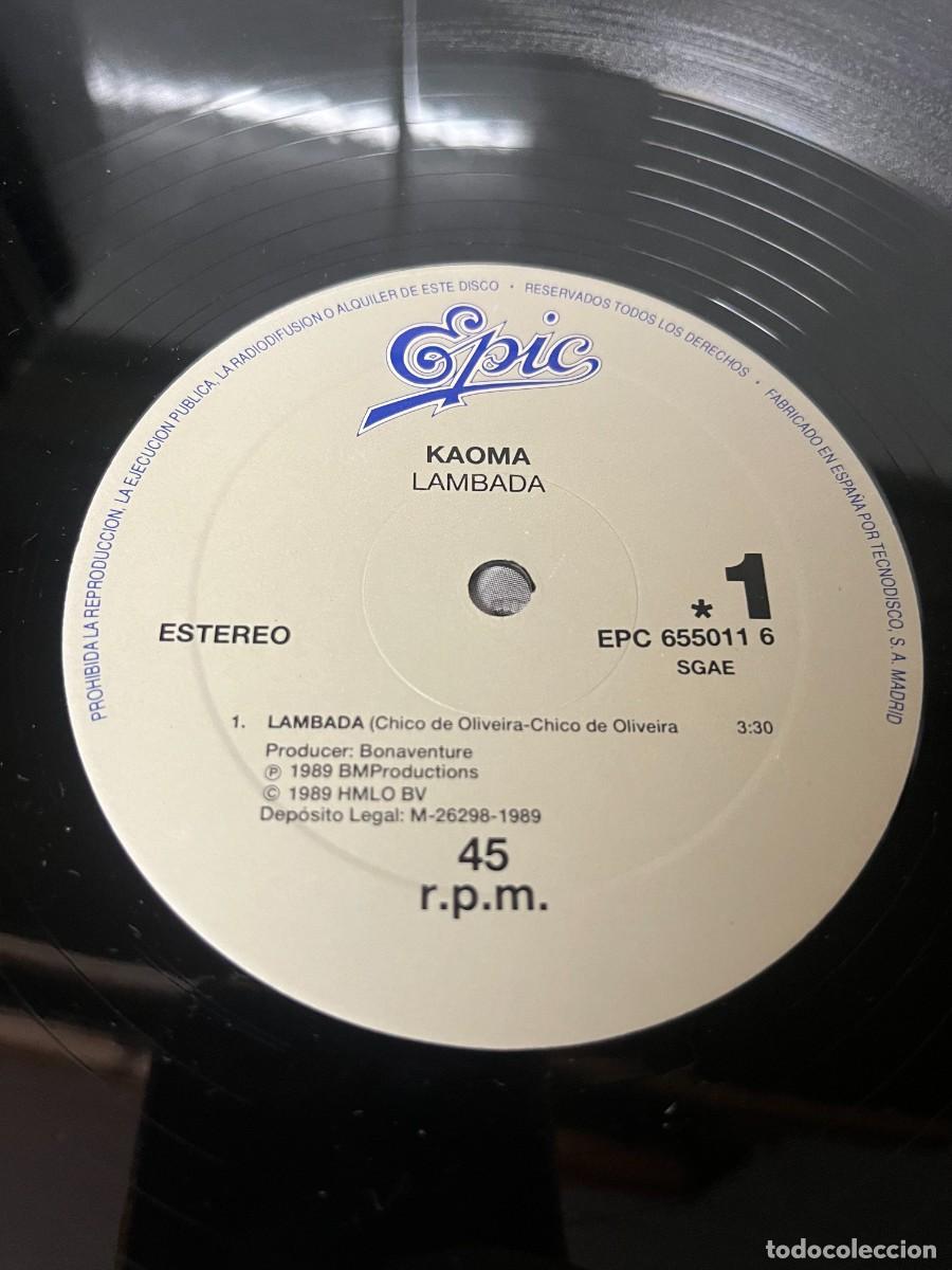 Discos de vinilo: Kaoma &lrm;&ndash; Lambada maxi. - Foto 4
