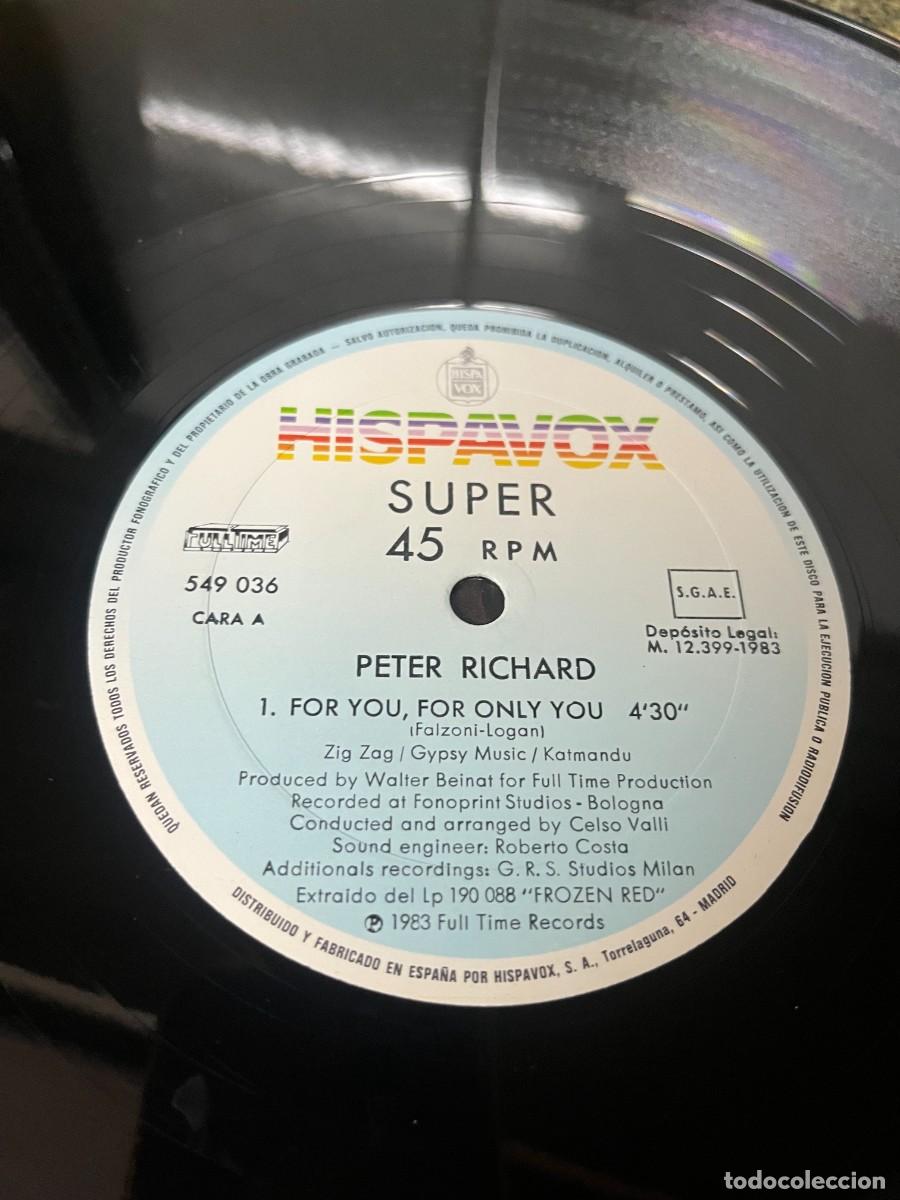 Discos de vinilo: Peter Richard For You, For Only You - Foto 4