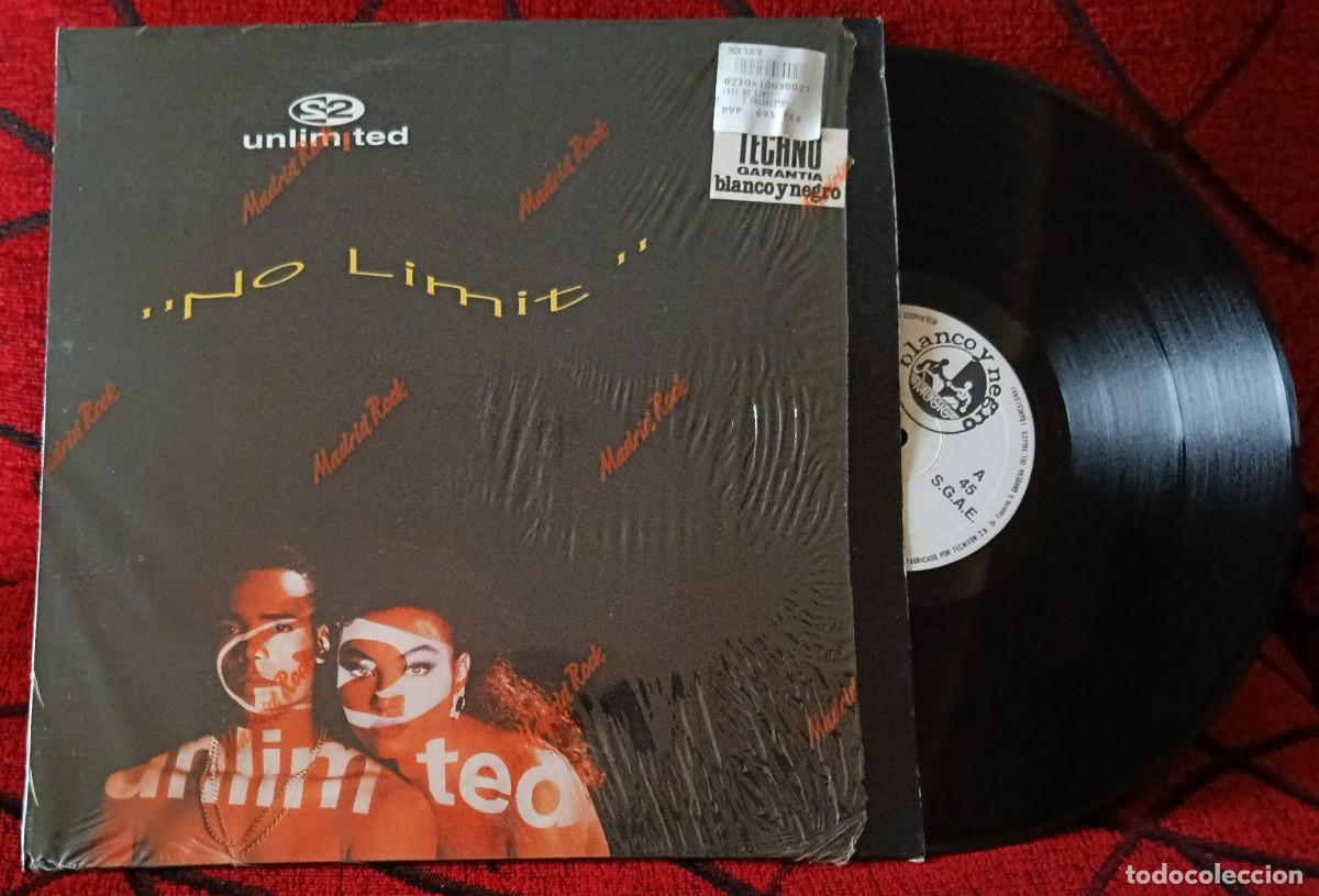 Discos de vinilo: 2 UNLIMITED ** No Limit ** MAXI SINGLE VINILO 1993 - Foto 1