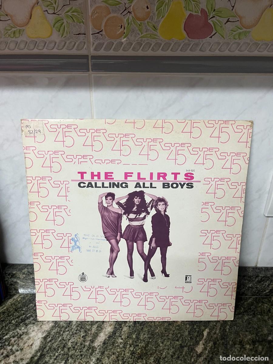Discos de vinilo: The Flirts Calling All Boys / Passion - Foto 1