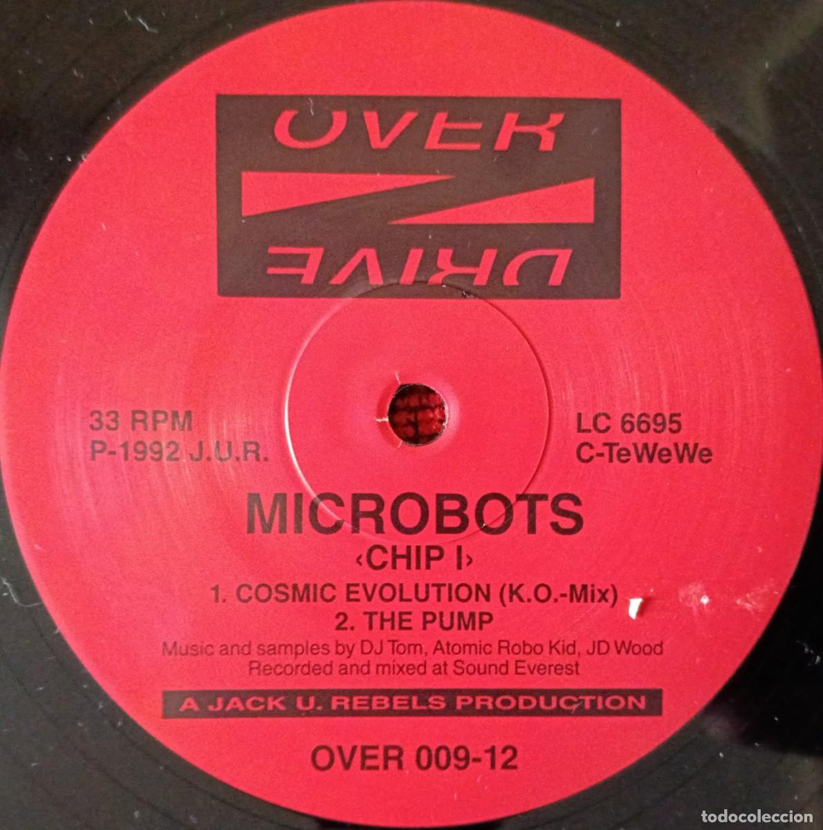 Discos de vinilo: MICROBOTS ** Chip I ** MAXI SINGLE VINILO ALEMANIA 1992 - Foto 1