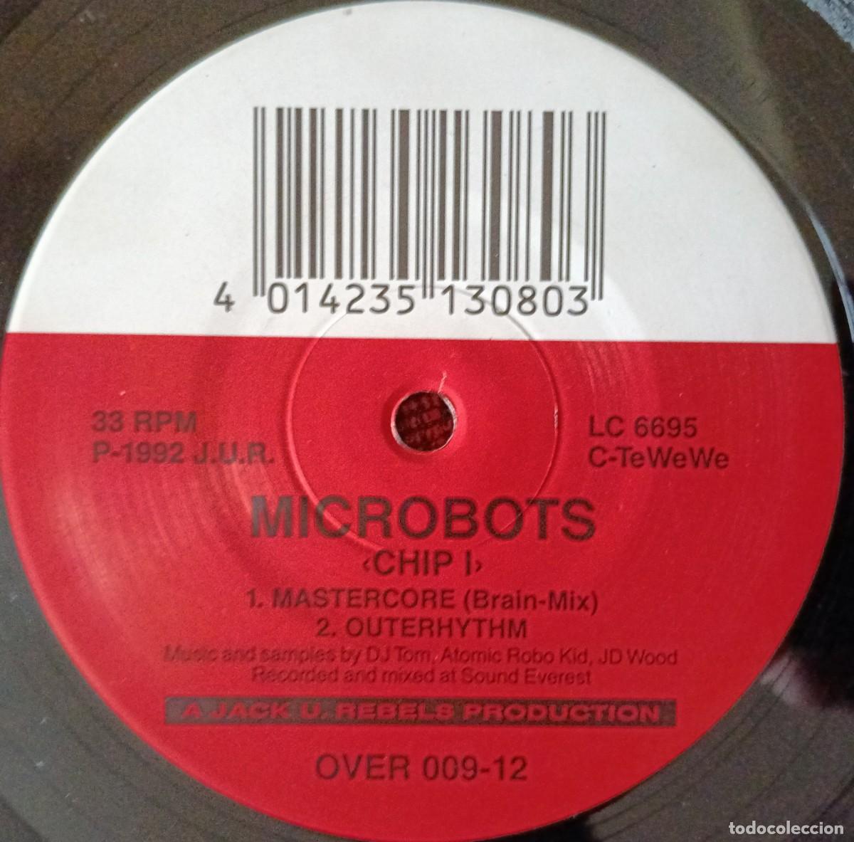 Discos de vinilo: MICROBOTS ** Chip I ** MAXI SINGLE VINILO ALEMANIA 1992 - Foto 2