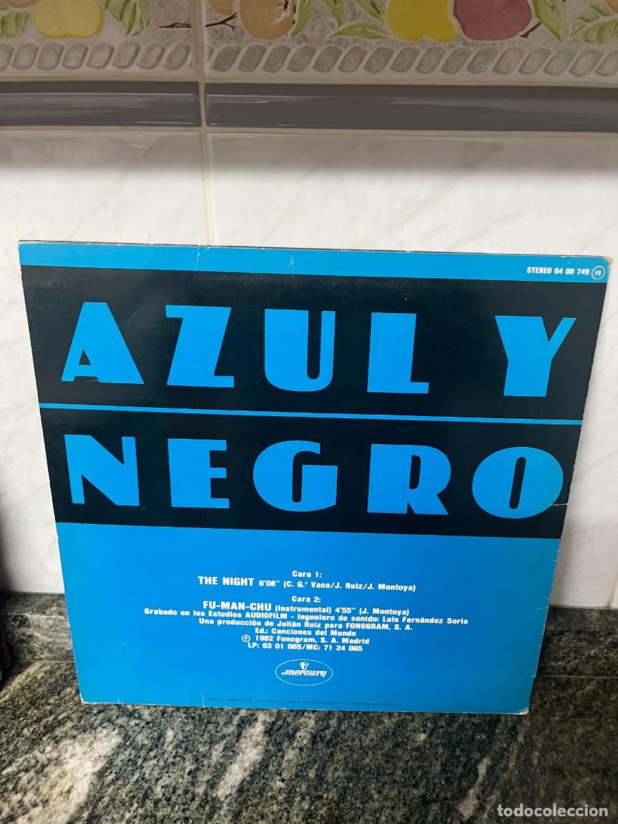 Discos de vinilo: Azul Y Negro La Noche - Foto 2