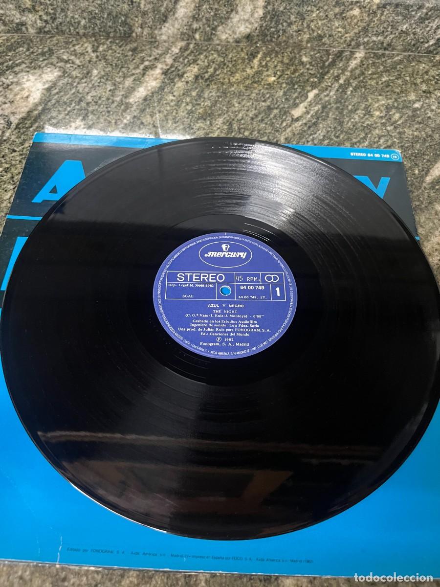 Discos de vinilo: Azul Y Negro La Noche - Foto 3