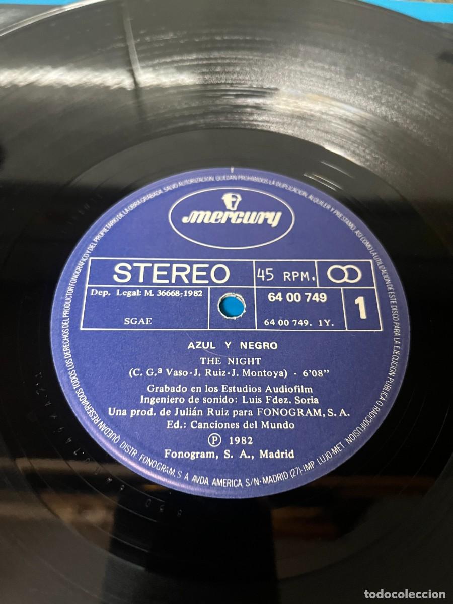Discos de vinilo: Azul Y Negro La Noche - Foto 4