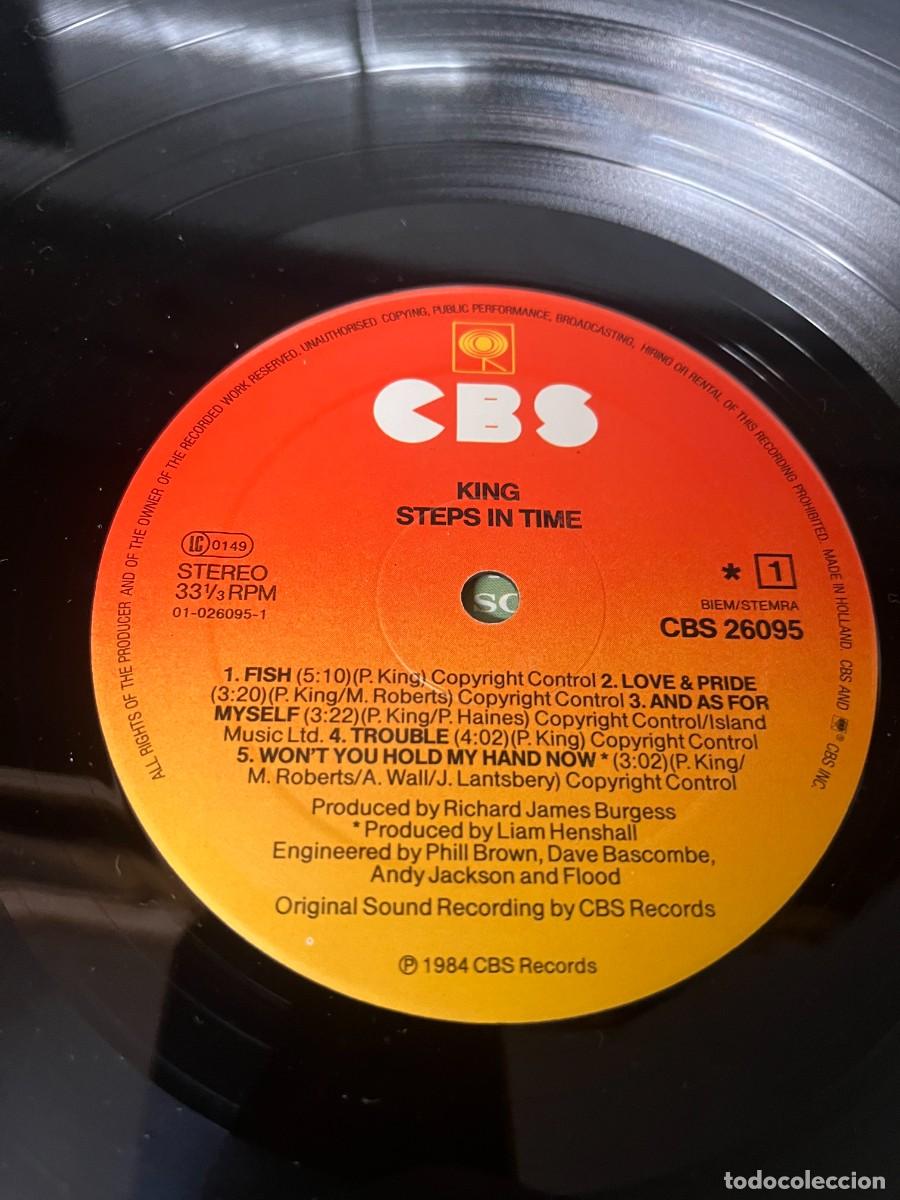 Discos de vinilo: King &lrm;&ndash; Steps In Time - Foto 4