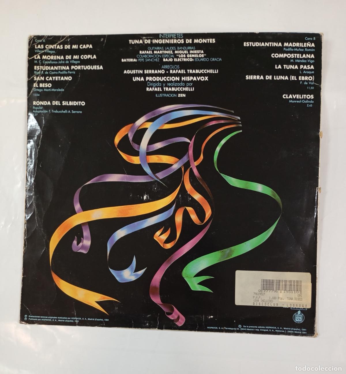 Discos de vinilo: TUNA DISCO HISPAVOX. MAXI-SINGLE. TDKDA19 - Foto 2