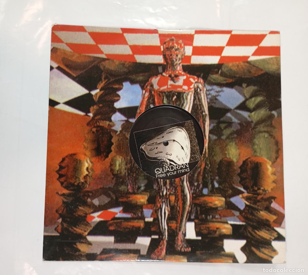 Discos de vinilo: QUADRAN. FREE YOUR MIND. MAXI-SINGLE. TDKDA19 - Foto 1