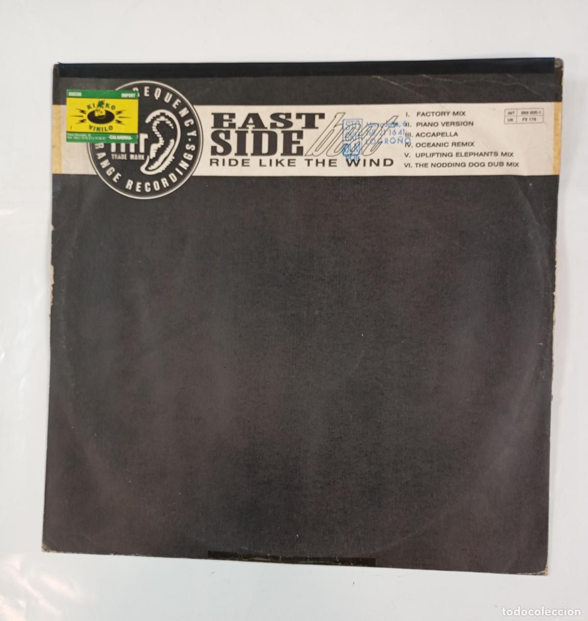 Discos de vinilo: EAST SIDE. RIDE LIKE THE WIND. MAXI-SINGLE. TDKDA20 - Foto 1