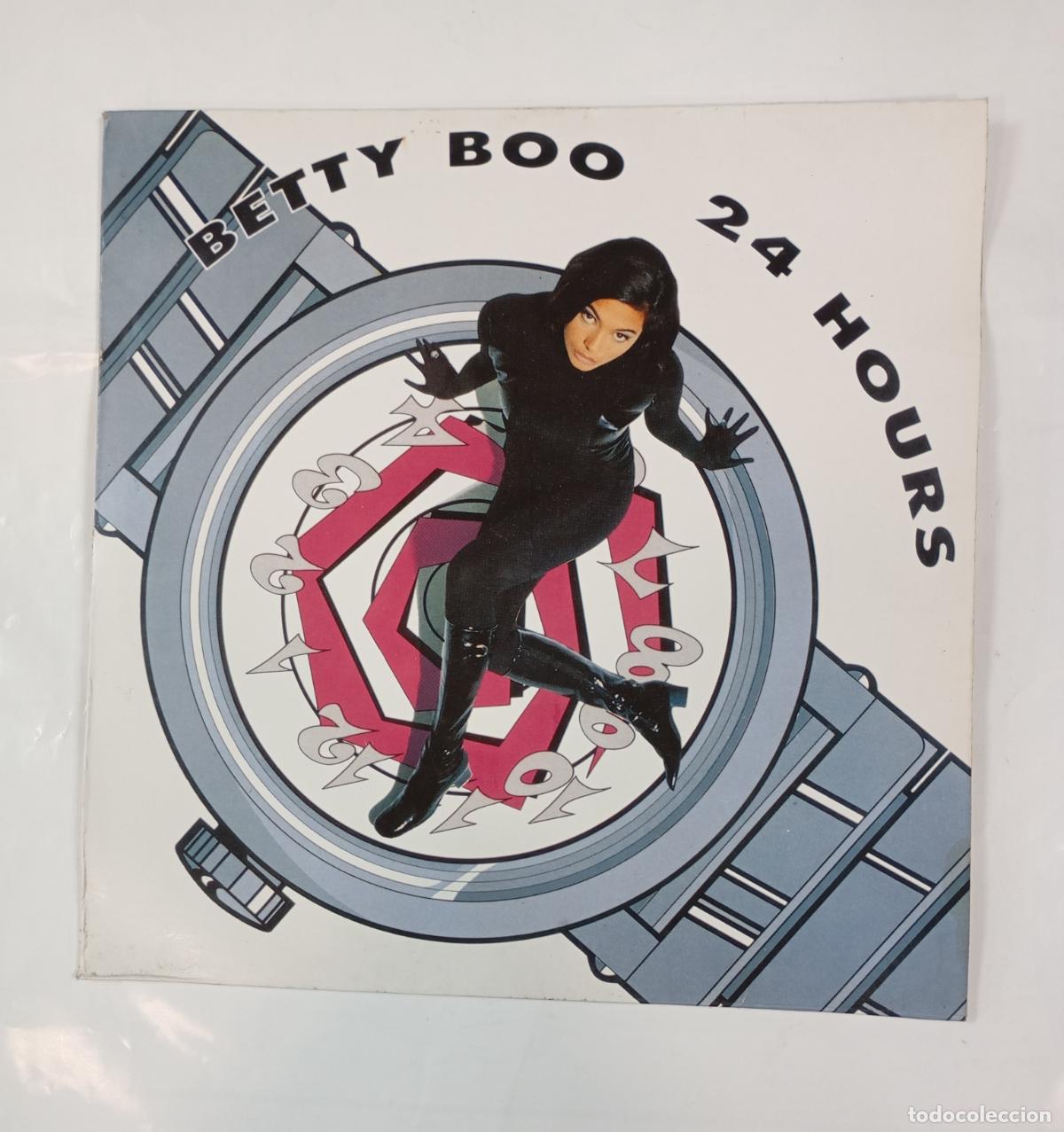 Discos de vinilo: Betty Boo &ndash; 24 Hours. MAXI-SINGLE. TDKDA20 - Foto 1