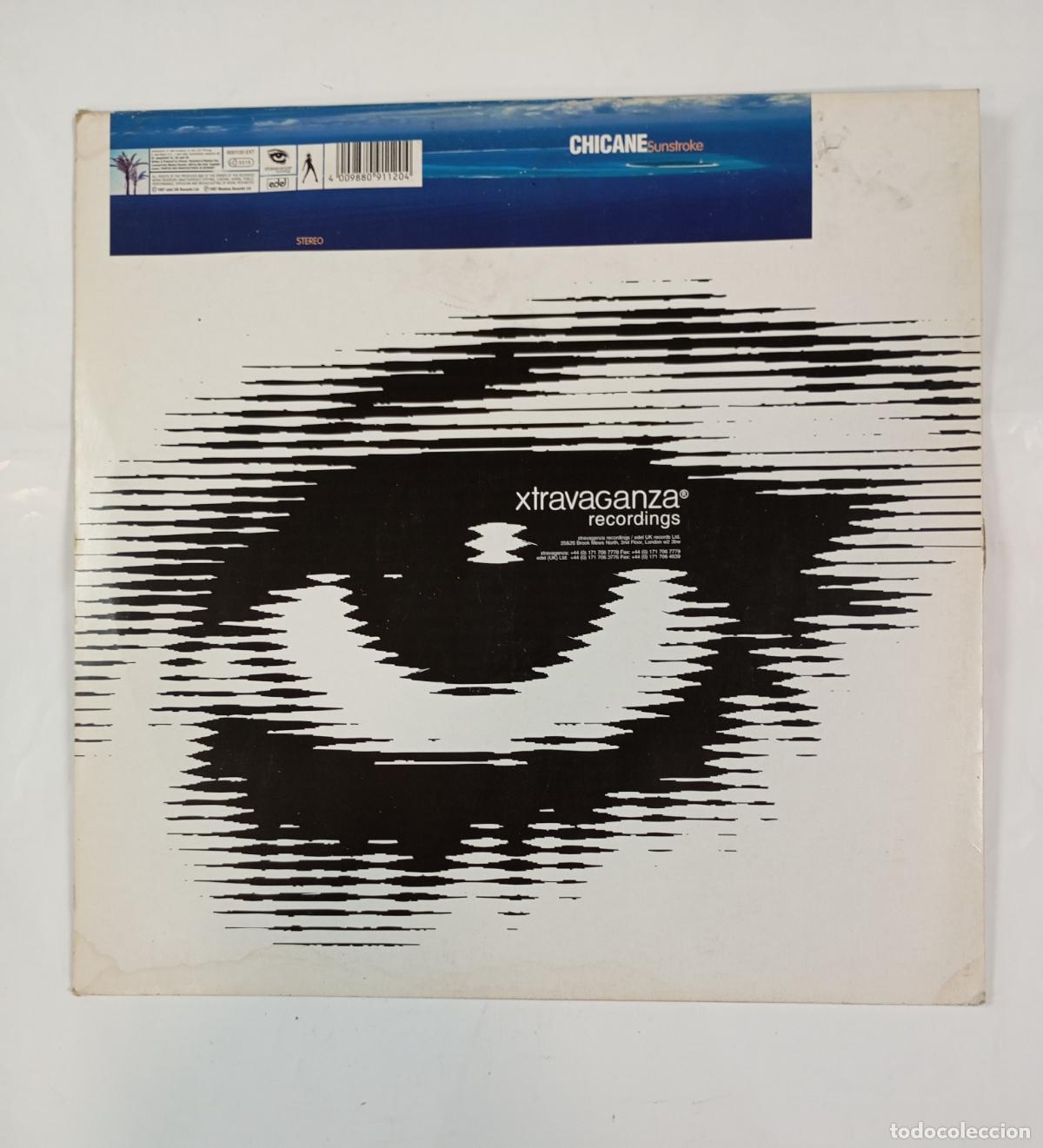 Discos de vinilo: CHICANE SUNSTROKE. CITIZENS ON THE TRAIN REMIX. MAXI SINGLE. TDKDA20 - Foto 2