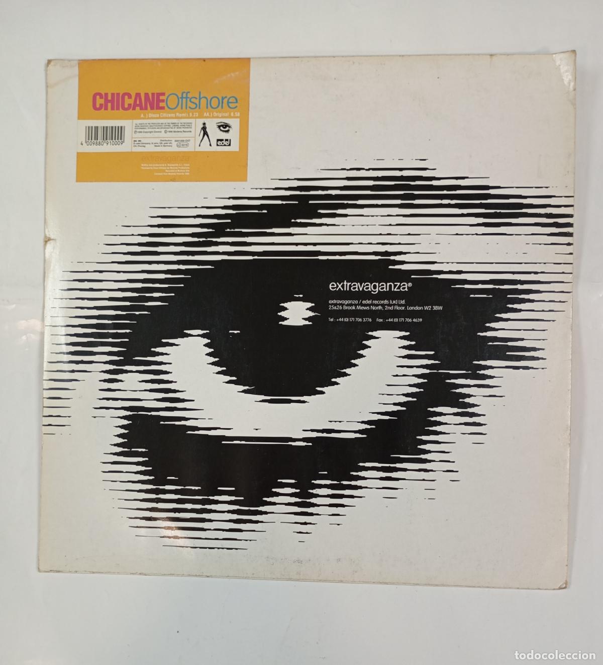 Discos de vinilo: CHICANE. OFFSHORE. EXTRAVAGANZA. MAXI-SINGLE. TDKDA20 - Foto 1