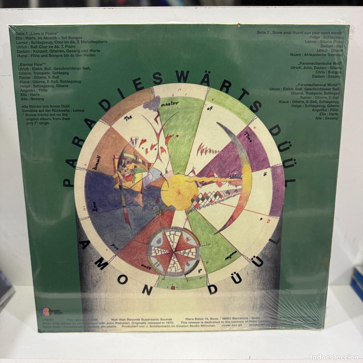 Discos de vinilo: Amon D&uuml;&uuml;l - Paradiesw&auml;rts D&uuml;&uuml;l (LP) *Precintado* - Foto 2