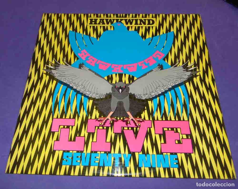 Discos de vinil: HAWKWIND &ndash; Live Seventy Nine - LP UK 1980
