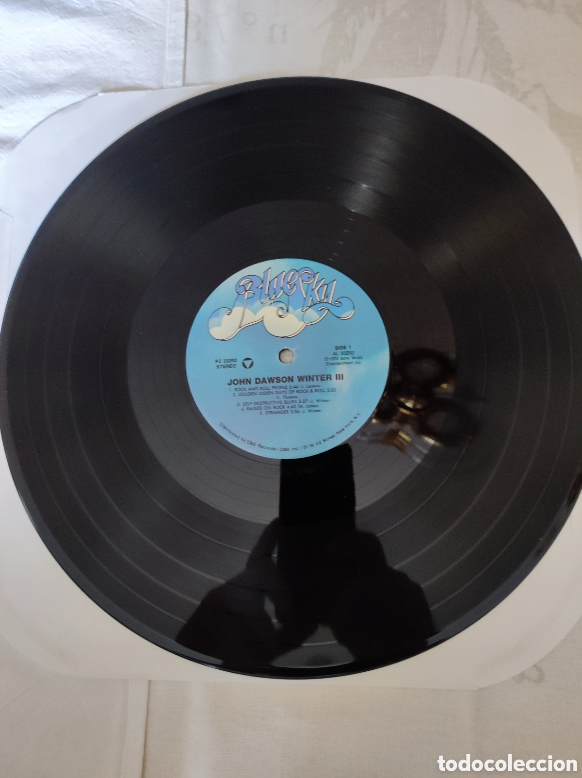 Discos de vinilo: JOHNNY WINTER - JOHN DAWSON WINTER III - Foto 3
