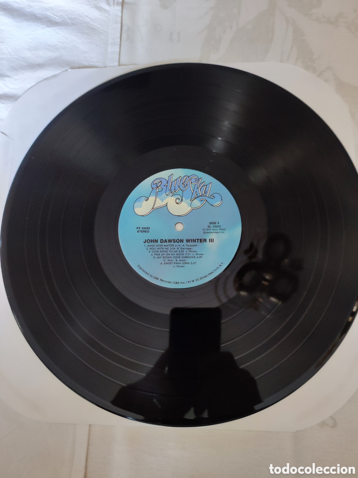 Discos de vinilo: JOHNNY WINTER - JOHN DAWSON WINTER III - Foto 4