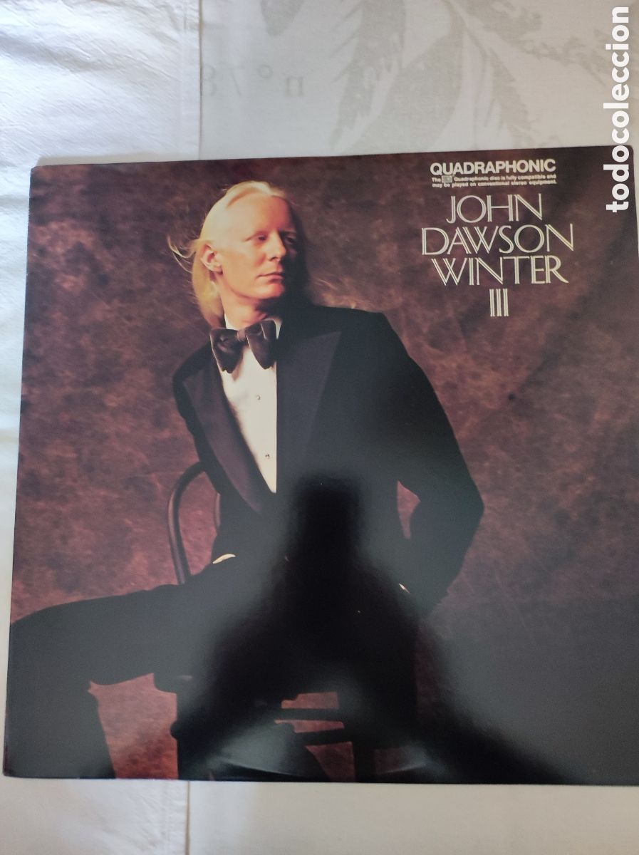 Discos de vinilo: JOHNNY WINTER - JOHN DAWSON WINTER III - Foto 1