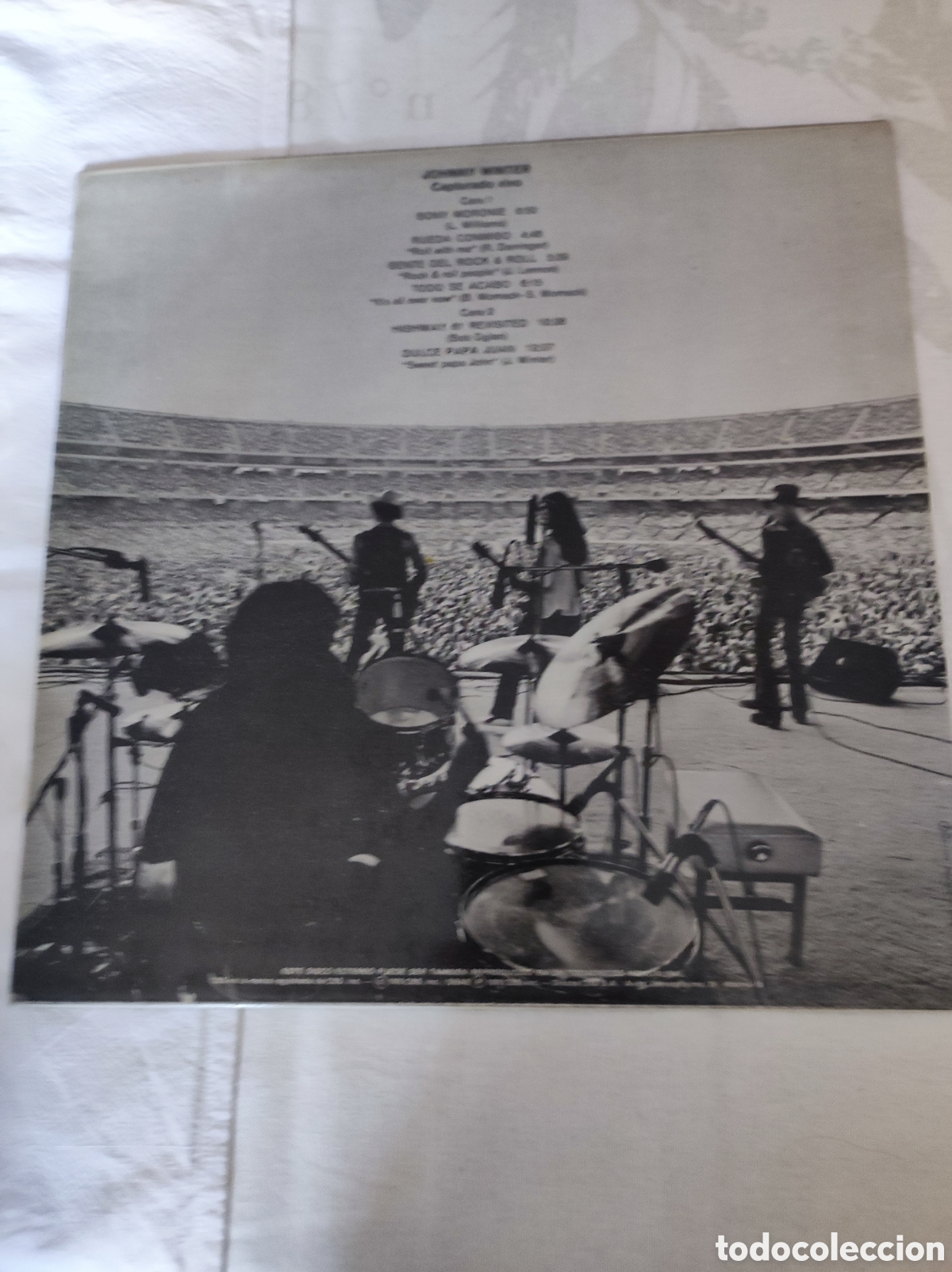Discos de vinilo: JOHNNY WINTER - CAPTURED LIVE! - Foto 2