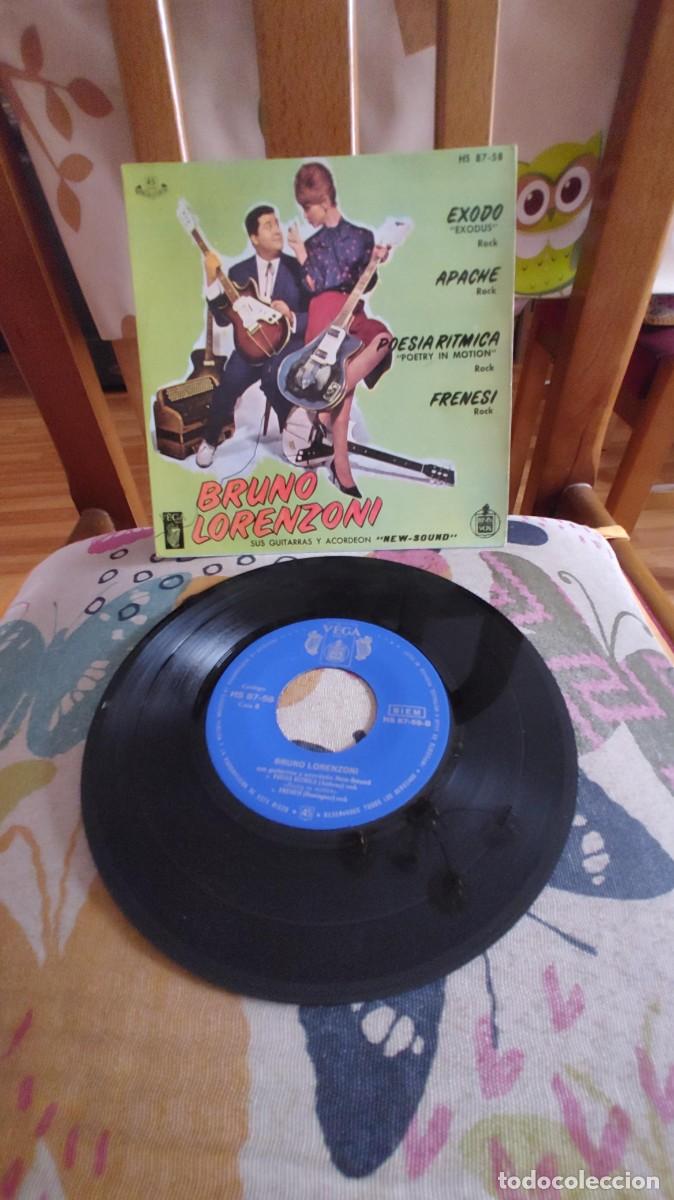 Discos de vinilo: BRUNO LORENZONI-EP EXODO +3 - Foto 1