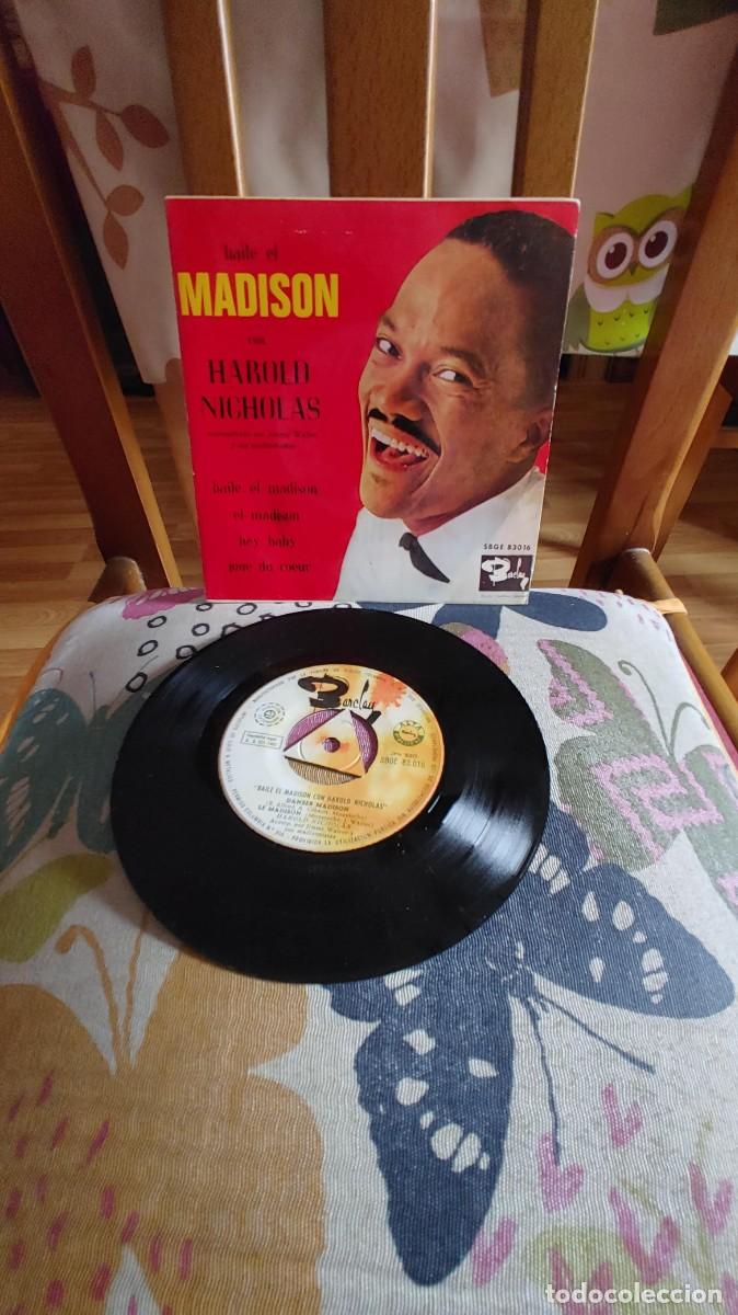 Discos de vinilo: HAROLD NICHOLAS-EP BAILE EL MADISON - Foto 1