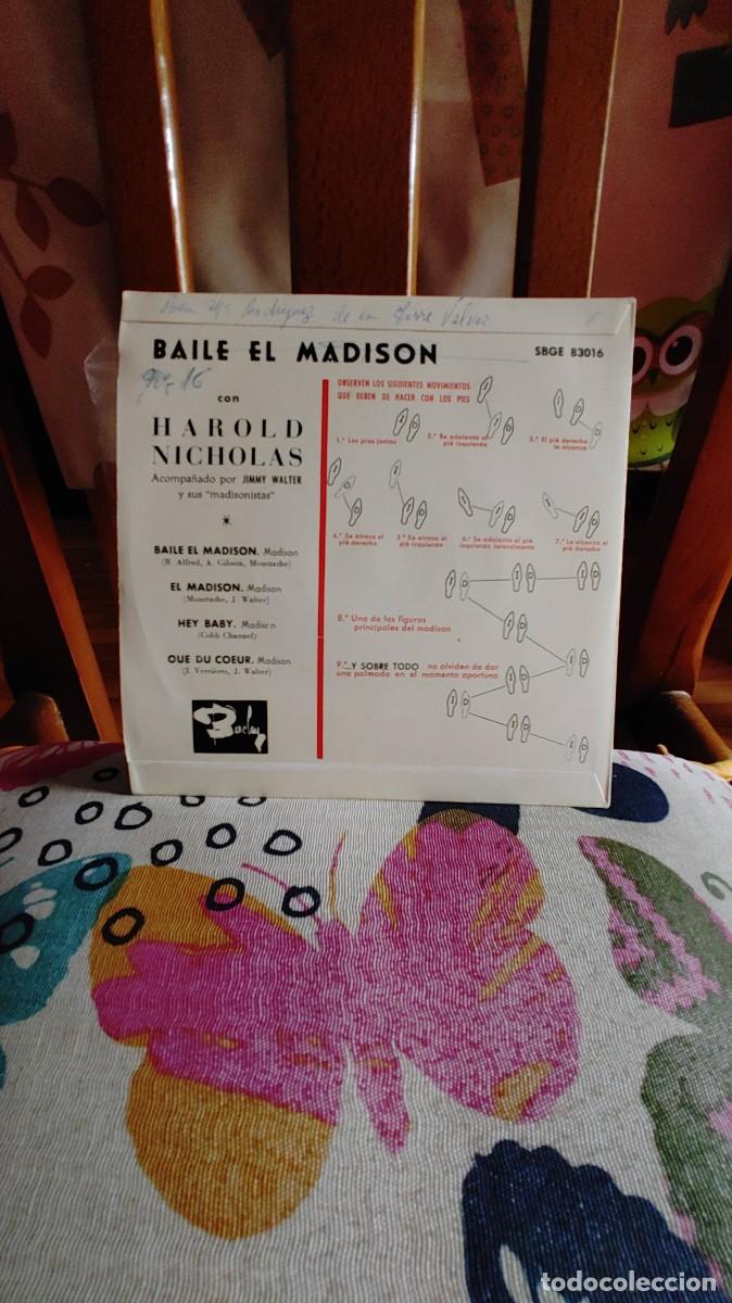 Discos de vinilo: HAROLD NICHOLAS-EP BAILE EL MADISON - Foto 2