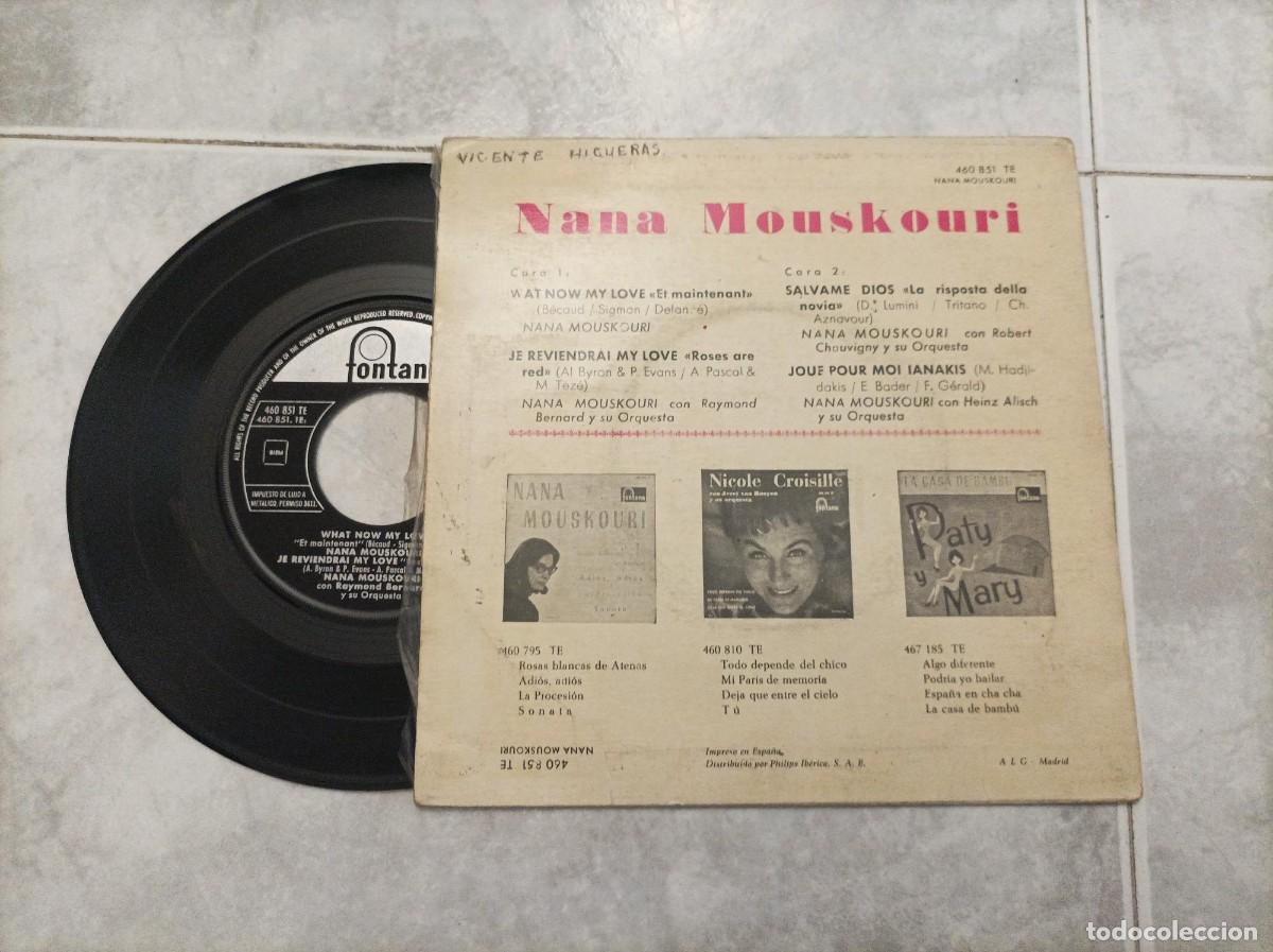 Discos de vinilo: Nana Mouskouri ep -dificil- - Foto 2