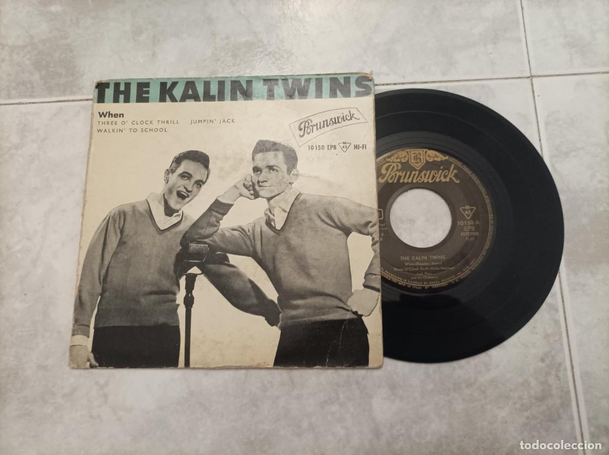Discos de vinilo: The Kalin Twins ep -When- - Foto 1
