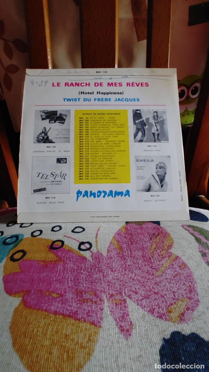Discos de vinilo: JEAN WARNAIR-SINGLE LE RANCH DE MES REVES - Foto 2