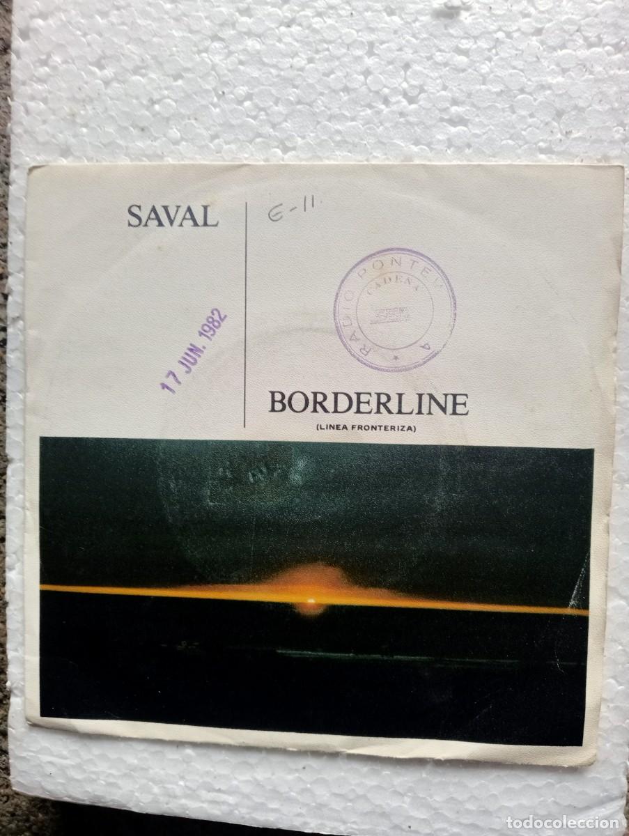 Discos de vinilo: Paco Saval - Boderline (L&iacute;nea Fronteriza) (7&rdquo;, Single) 1982 - Foto 1