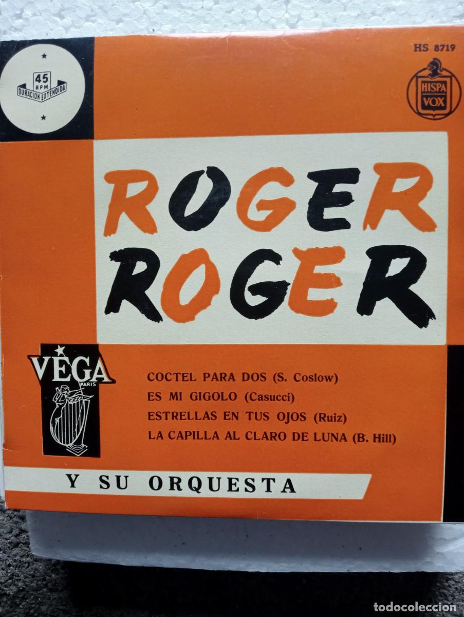 Discos de vinilo: Roger Roger Y Su Orquesta - Coctel Para Dos (7&rdquo;, EP, Tri) - Foto 1