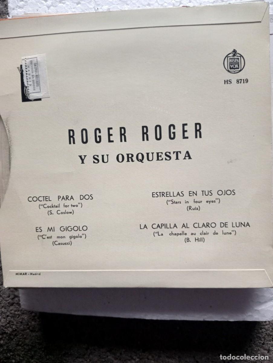 Discos de vinilo: Roger Roger Y Su Orquesta - Coctel Para Dos (7&rdquo;, EP, Tri) - Foto 2