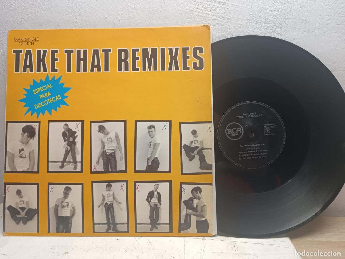 Discos de vinilo: Take That &ndash; Take That Remixes MAXI 45 RPM - Foto 1