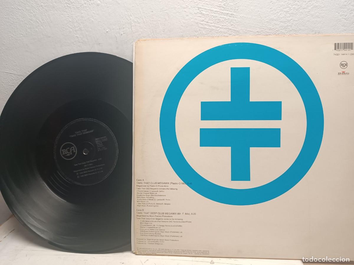 Discos de vinilo: Take That &ndash; Take That Remixes MAXI 45 RPM - Foto 2