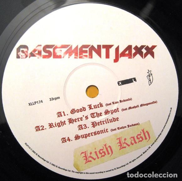 Discos de vinilo: BASEMENT JAXX - KISH KASH 2 LPS - Foto 7