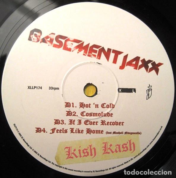 Discos de vinilo: BASEMENT JAXX - KISH KASH 2 LPS - Foto 10