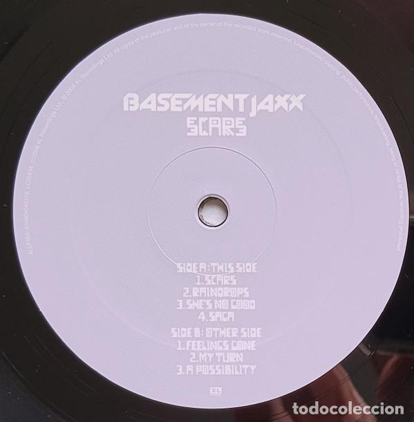 Discos de vinilo: BASEMENT JAXX - SCARS 2 LPS PORTADA GATEFOLD - Foto 6