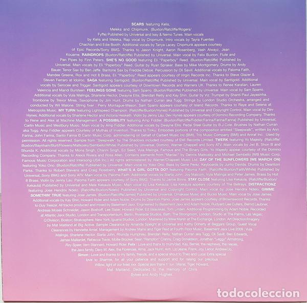 Discos de vinilo: BASEMENT JAXX - SCARS 2 LPS PORTADA GATEFOLD - Foto 10