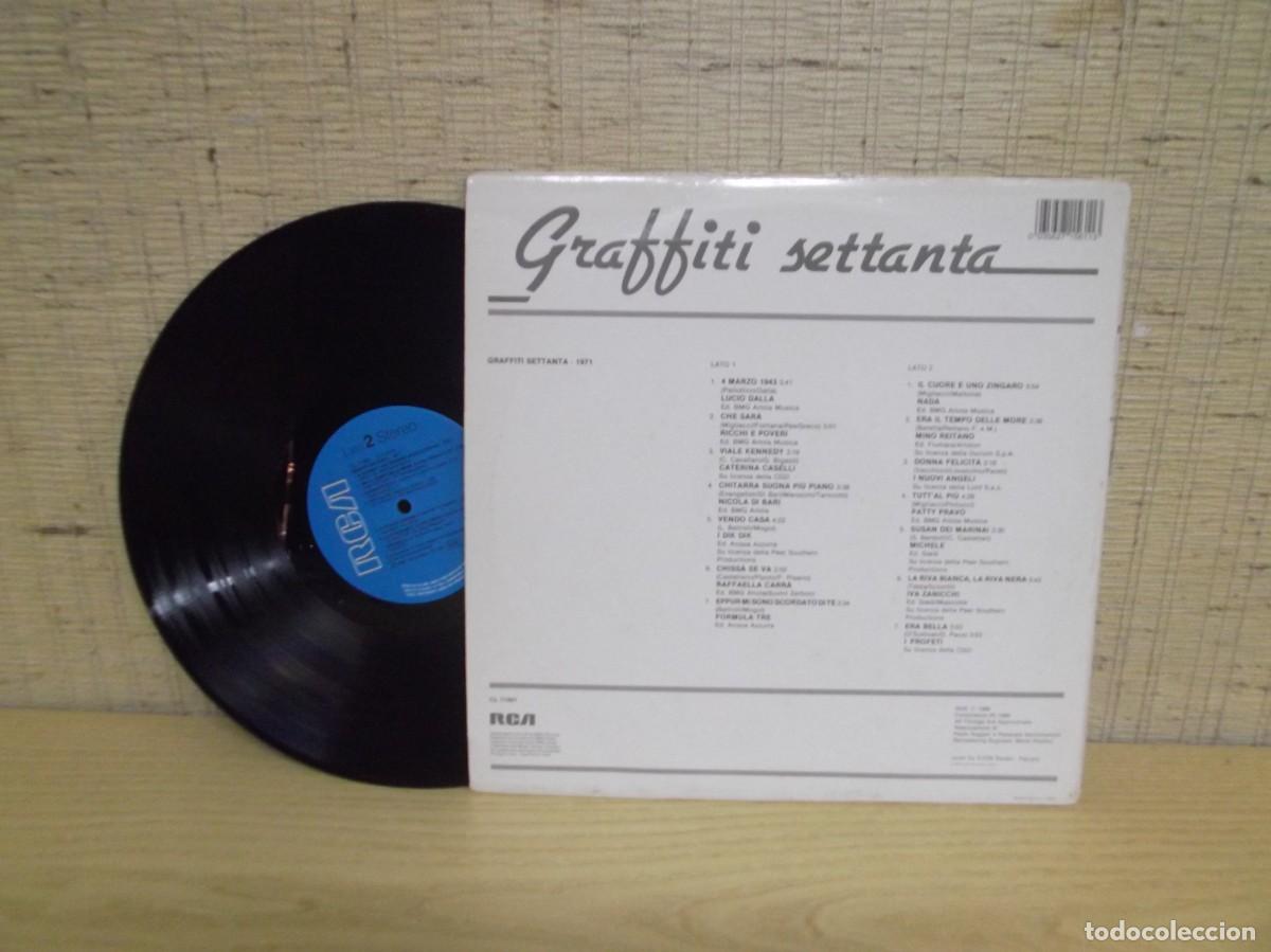 Discos de vinilo: Graffiti settanta 1971.RCA Siae.Lp vinilo - Foto 2