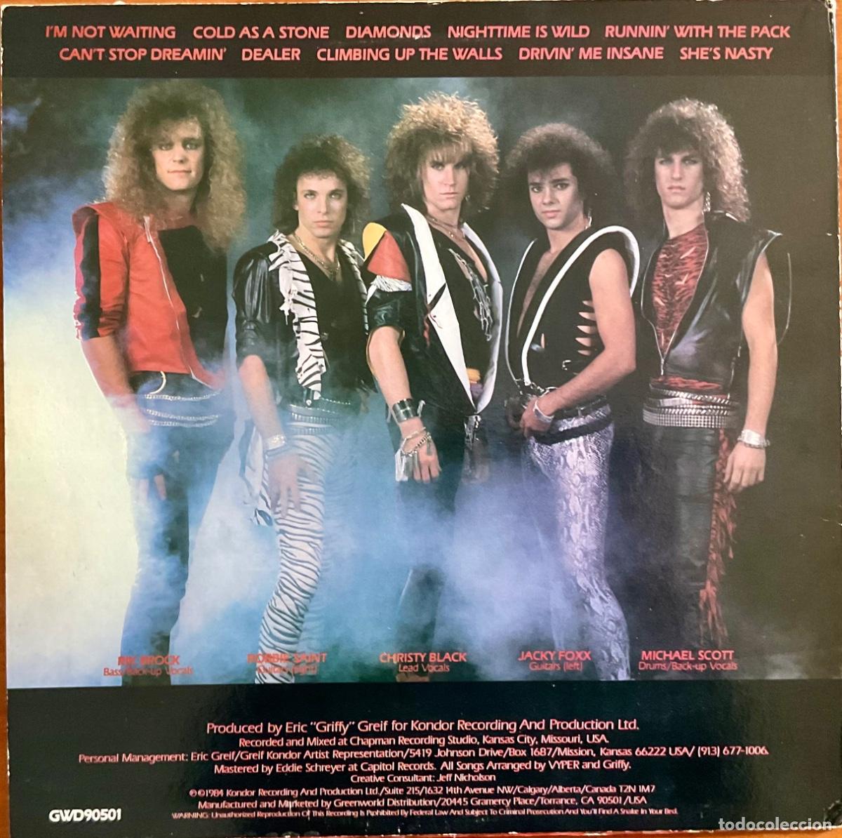 Discos de vinilo: VYPER - PREPARED TO STRIKE - Foto 2