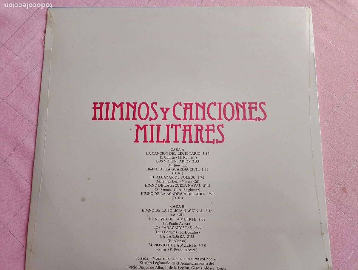 Discos de vinilo: himnos y canciones militares, nuevo - Foto 3