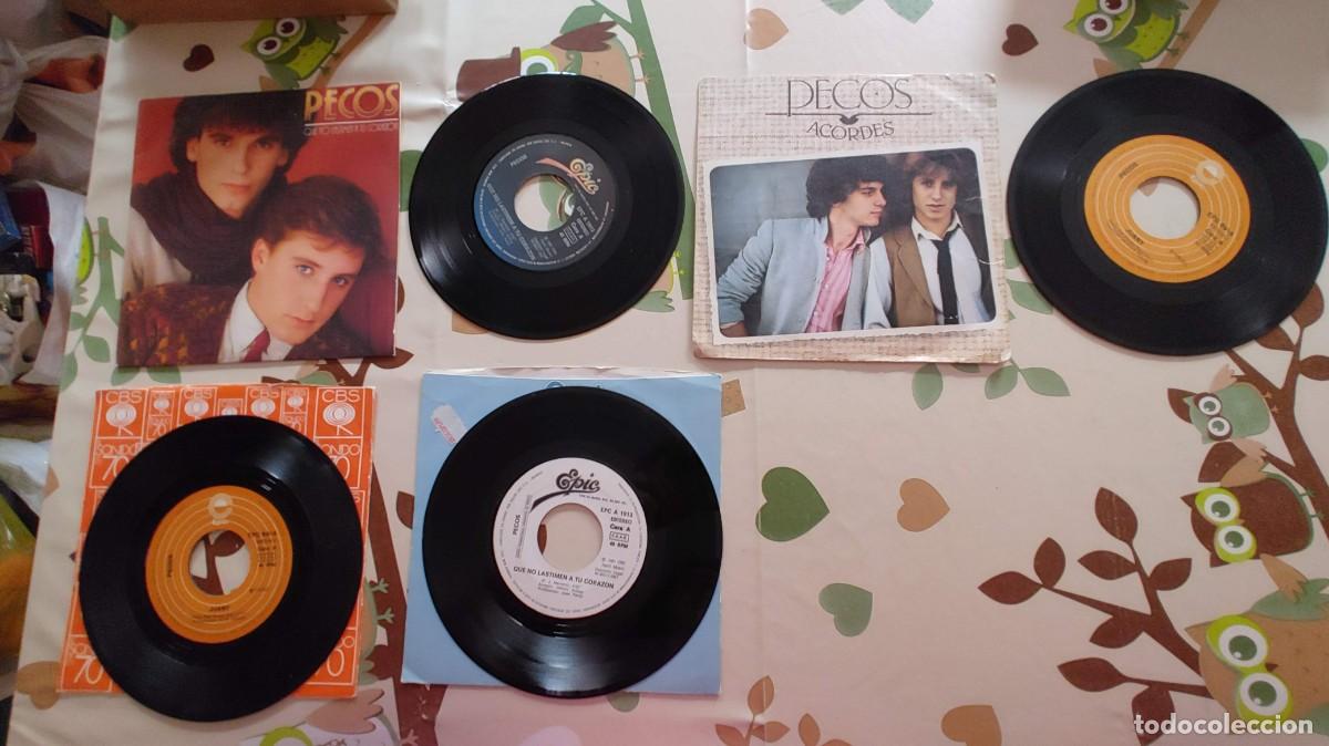 Discos de vinilo: PECOS-LOTE DE 4 SINGLES - Foto 1