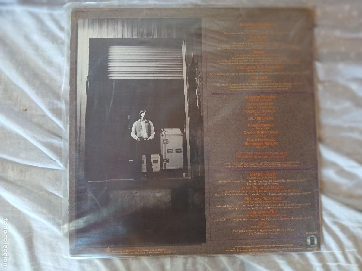 Discos de vinilo: Jackson Browne - Running on empty - Foto 2