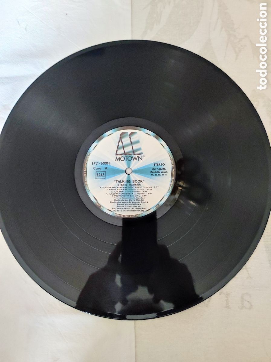 Discos de vinilo: STEVIE WONDER - TALKING BOOK - Foto 4